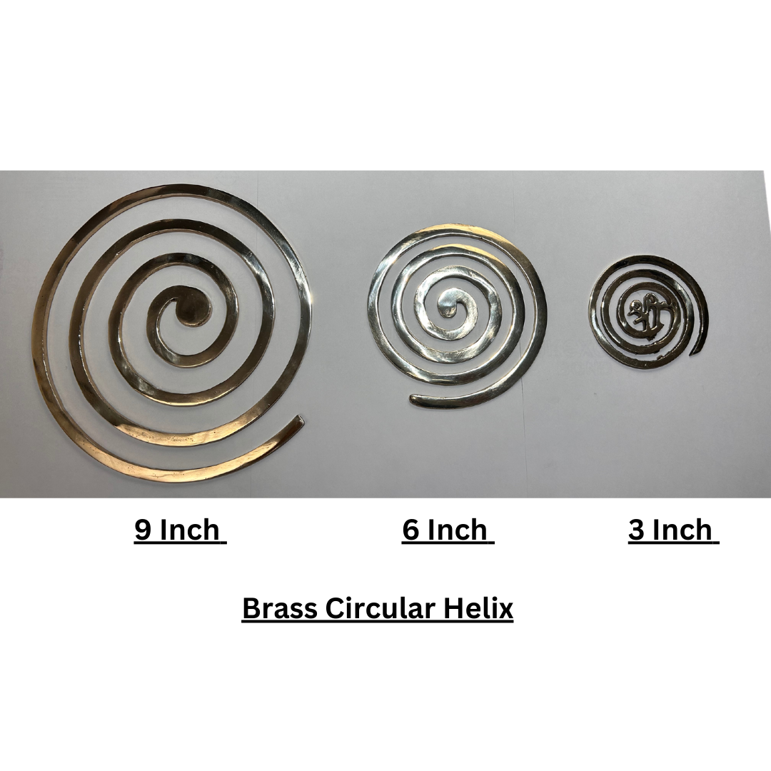 Helix Brass 6 Inches