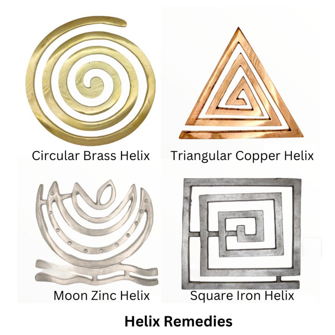 Helix Brass 6 Inches